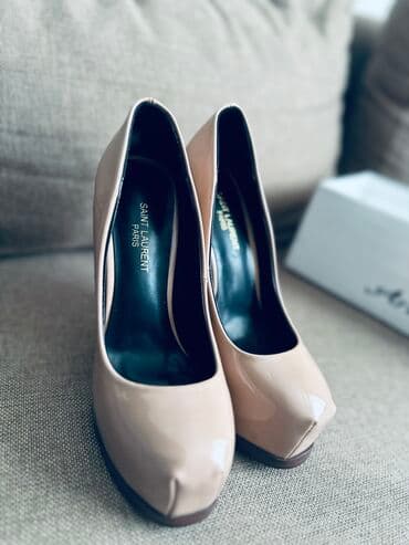 μοντγκομερι γυναικειο ζαρα: Tuflilər, Ölçü: 35, rəng - Bej, İşlənmiş — 2