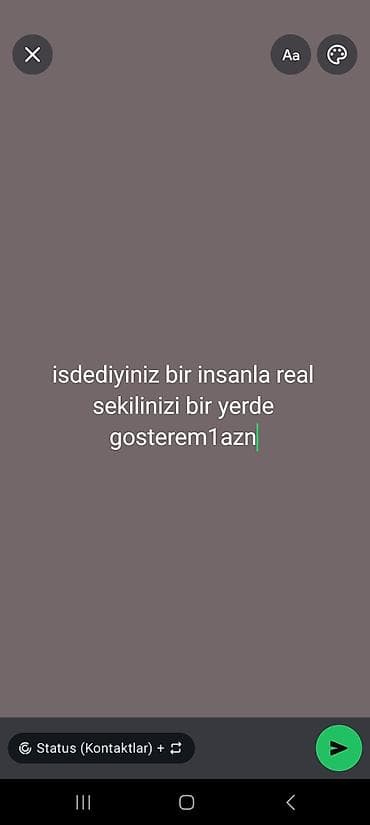 Xidmət: İstədiyiniz şəxslə real şəklinizi eyni məkanda göstərmə - — 1