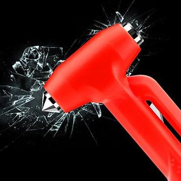 moped kredit: Avtomobil üçün şüşə sındıran çəkic və təhlükəsizlik kəməri üçün bıçaq — 6