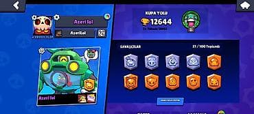 socap qaynaq nedir: Brawl Stars hesabı – “Azeri lol” - Kupa yolu: 12,644 (ən yüksək — 2