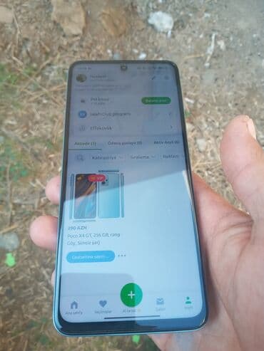 Poco X4 GT, 256 GB, rəng - Göy, Simsiz şarj