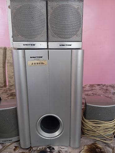 komputer ekran kartı: Kolonka, Növ - Ev kinoteatrı üçün, rəng - Gümüşü — 4
