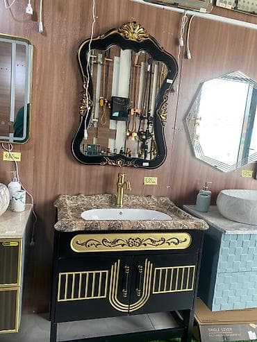 Premium vann otağı mebeli və mərmər üslublu lavabo dəstləri - Korpus