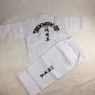 2 yas: Forma ( KEMANO TAEKVONDO ) Pulsuz Çatdırılma Avtovağzala. Karate nõvü — 4