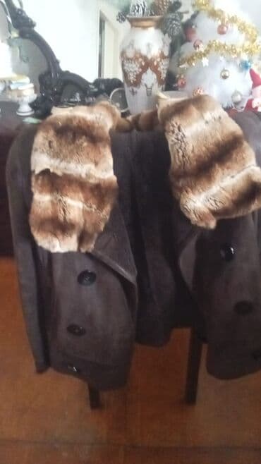 loreta palto: Palto, XL, rəng - Qəhvəyi — 4