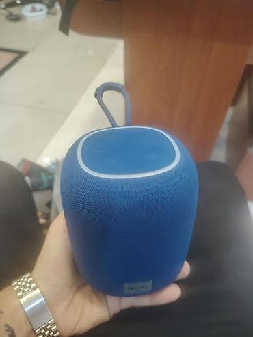 mp 3 player: İşlənmiş Hoco Kolonka, Növ - Portativ, rəng - Mavi — 1