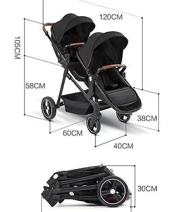 usag oturacagi: Əkizlər üçün araba — 1