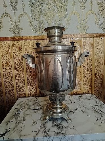 antik samovar: 5 litr od cüzi endirim var zavatskoy samavar qədimin.di.qiymət.220 — 3