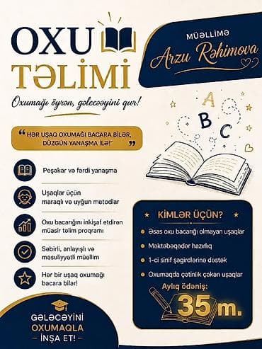Məktəbəqədər və ibtidai sinif hazırlığı, Azərbaycan dili, Fərdi — 1