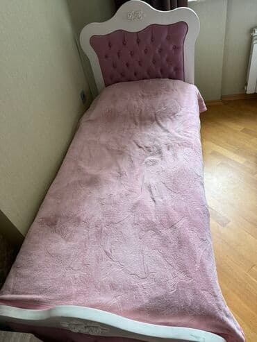 спинка для кровати: Qız üçün, Çarpayı, Bazasız, Matrassız, Siyirməli — 3