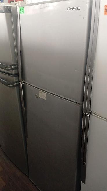 Hitachi iki qapılı soyuducu - Rəng: gümüş (inox görünüşlü) - Qapı