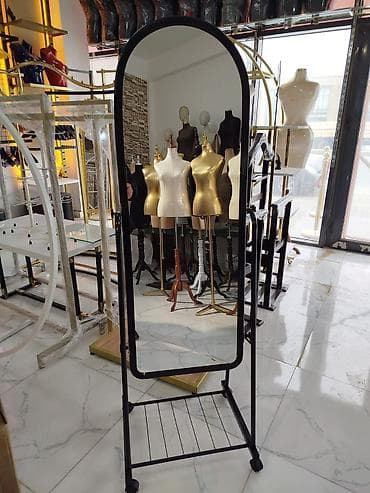 Дом и сад: Зеркало Напольное, Овал, Декоративное, С подсветкой — 10