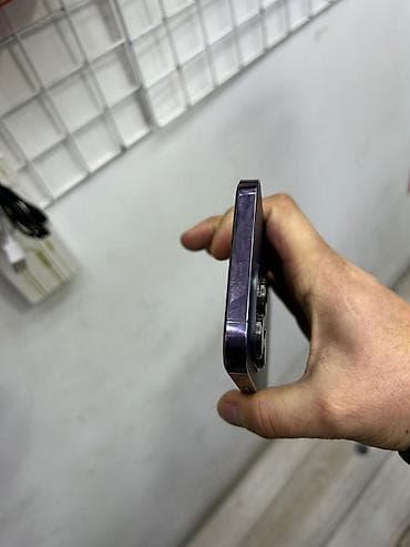 iphone 14 pro max dubay: IPhone 14 Pro Max, 256 GB, Deep Purple, Zəmanət, Face ID, Sənədlərlə — 2