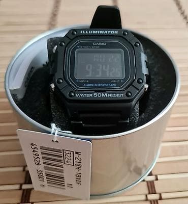 cib saatları: Yeni, Qol saatı, Casio, rəng - Qara — 7