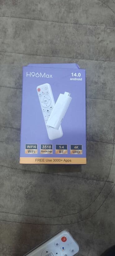 Yeni Smart TV boks Х96 2 GB / 16 GB, Android, Ünvandan götürmə, Ödənişli çatdırılma