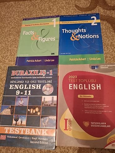 Məhsul: İngilis dili üzrə tədris və imtahan hazırlığı kitabları dəsti