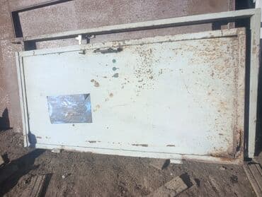 Quruducular: Metall qapı dəsti - Material: qalın metal təbəqə, gücləndirilmiş — 1