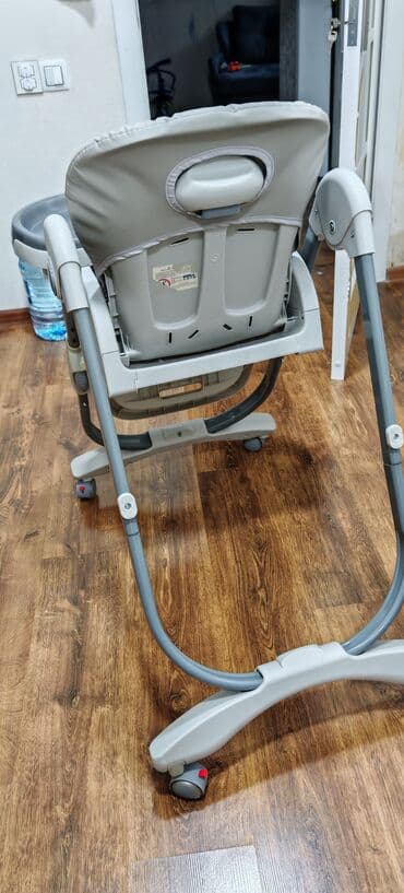 Uşaq yemək kreslosu / çoxfunksiyalı - Rəng: boz. - Yumşaq