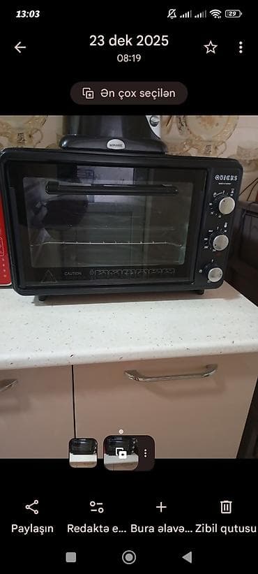 Duxovka Quicks, Elektrik, rəng - Qara, Ayrıca dayanan