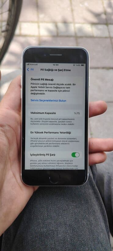 2 ci el iphone 15 pro max: IPhone SE 2020, Серебристый, Отпечаток пальца — 4