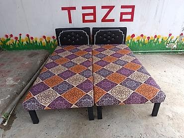 taxta komod: Yeni, Təknəfərlik çarpayı, Matras ilə, Siyirməsiz — 4