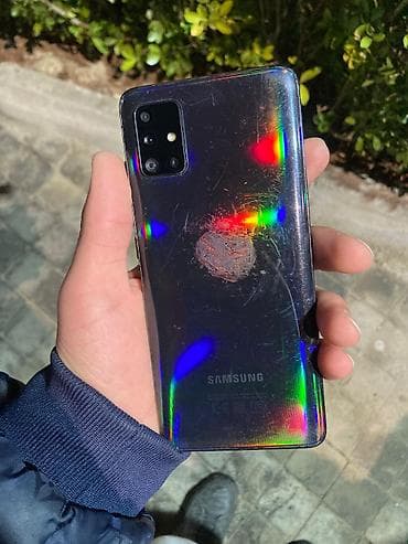 samsung note 10 plus ikinci el: Samsung Galaxy A51, 64 GB, rəng - Mavi — 5