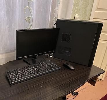 pc sukan dəsti: GTX 1060 3gb Masaüstü kompüter seti – sistem bloku, monitor — 1