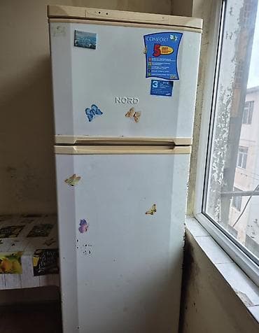 2 qapılı Nord Soyuducu Satılır, rəng - Ağ