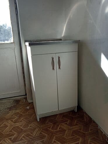 moyka altı şkaf: Mətbəx lavabosu ilə şkaf. Razin - Kompakt ölçülü, iki qapılı mətbəx — 2