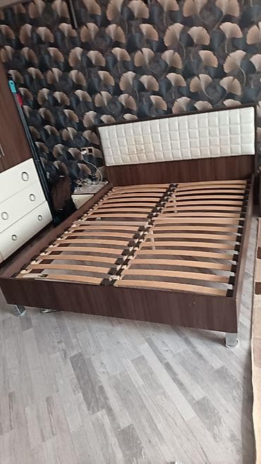 İşlənmiş, İkinəfərlik çarpayı, Bazasız, Matrassız, Siyirməsiz, Türkiyə