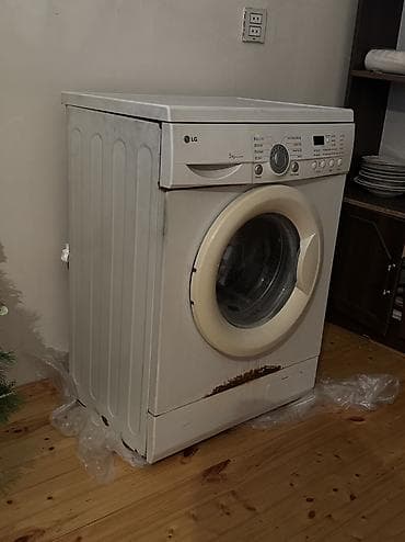 qaz paneli: Paltaryuyan maşın LG, 5 kq, İşlənmiş, Avtomat, Qurutmasız, Ünvandan götürmə, Ödənişli çatdırılma — 3