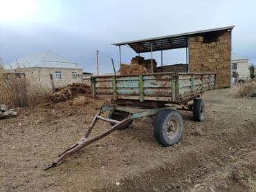 masin disk: Kənd təsərrüfatı qoşqusu (2 oxlu) - Traktor üçün qoşqu, halqalı dartı — 3