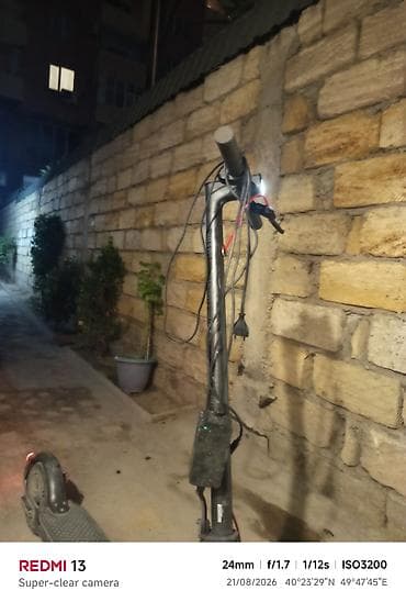 samokat scooter: Elektrik skuter – Xiaomi Mi Electric Scooter seriyası Tekerinde — 2