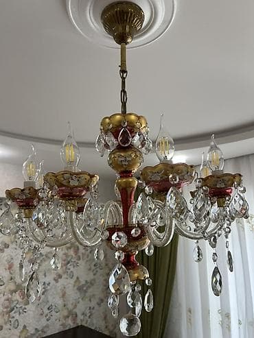 cil ciraq: Çılçıraq, 8 lampa, Şüşə — 2