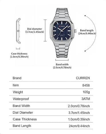 Ювелирные изделия: Новый, Наручные часы, Curren — 2