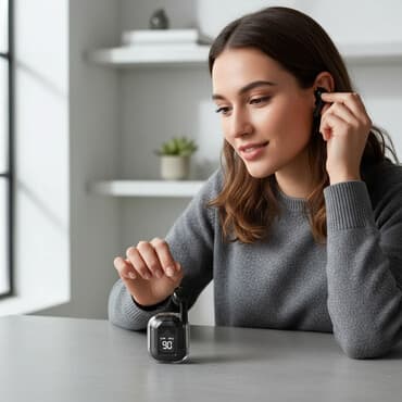 mikrofonlu qulaqcıq: Yeni Simsiz (Bluetooth) Qulaqcıqlar, rəng - Ağ — 1