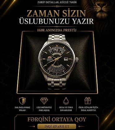 Yeni, Qol saatı, Orient, rəng - Qara