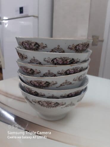 heinz kaşa: Миски, Набор из 6 шт., цвет - Белый, Фарфор — 3