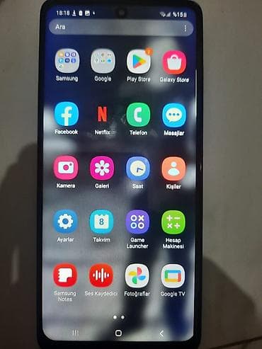 samsung tv: Samsung Galaxy A51, 128 GB, rəng - Qara, İki sim kartlı — 5