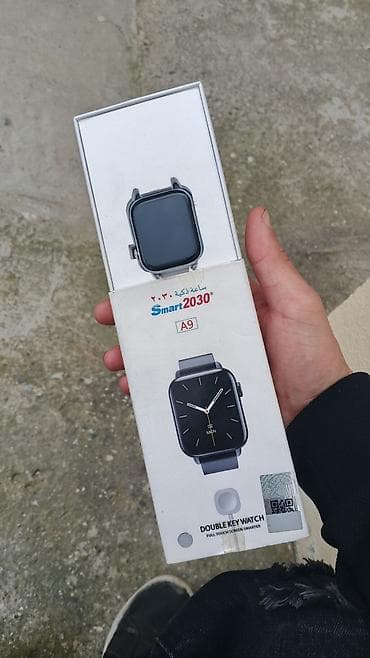 Yeni, Smart saat, Smart, Sensor ekran, rəng - Qara