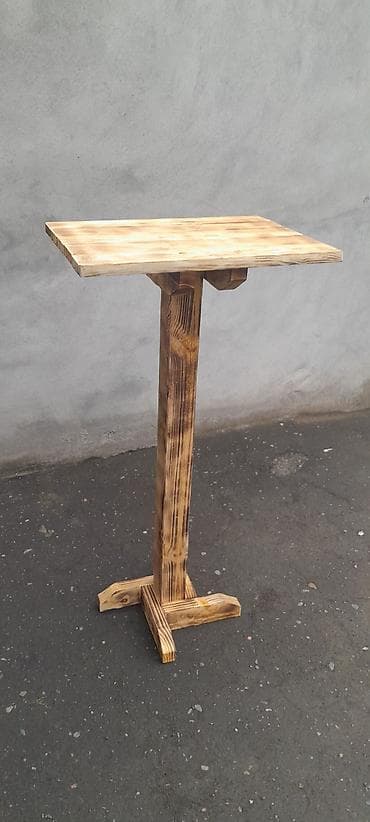 mebel termo: Bar masası, Açılmayan, Taxta, Kvadrat masa — 3