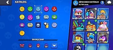 qadın kostyum: Məhsul: Brawl Stars hesabı – geniş kostyum kataloqu ilə — 2