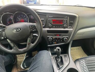 kia sorenta: Kia Optima sedan – gümüşü rəngdə, şıq və idman ruhlu komplektasiya — 8