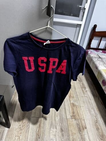 Futbolka, U.S. Polo Assn, One size, rəng - Göy