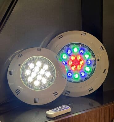 rgb işıq: Hovuz işığı 12 watt və 18 watt işıq gücündə olan hovuz işıqlarımız 12 — 5