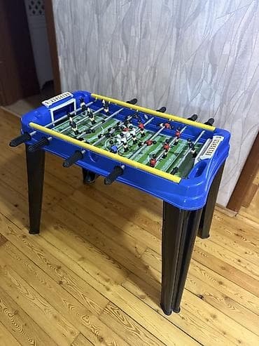 oyun pc: Uşaq stolüstü futbol (foosball) oyunu – ayaqlı model - Rənglər: mavi — 1
