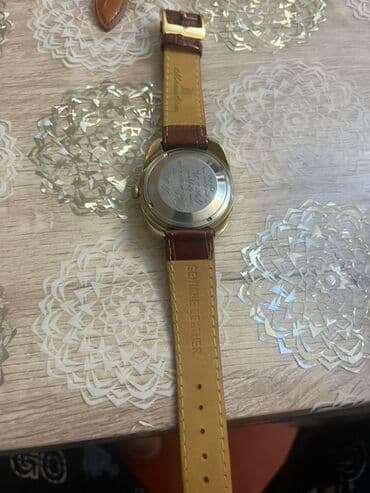 купить часы orient: Poljot mexaniki qol saatı - Klassik dairəvi korpus, qızılı tonlu. - — 2