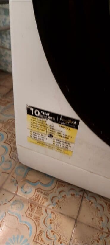 ikinci əl paltaryuyan maşın: Paltaryuyan maşın Whirlpool, 7 kq, İşlənmiş, Avtomat, Kredit yoxdur, Ünvandan götürmə — 4