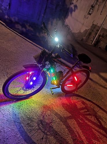 Велосипеды: STRIM X1 9600 dağ velosipedi – gecə sürüşləri üçün tam işıqlandırma — 5
