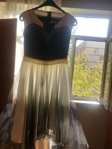 zara xs: Праздничное платье,для девочки подростка 12-15 лет,спереди короче — 1